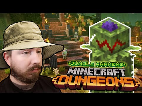 JUNGLE AWAKENS DLC - DINGY JUNGLE! | Minecraft Dungeons - Part 17