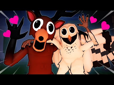 THE OWL AND DEER ARE FRIENDS!? 99 NIGHTS IN THE FOREST Roblox Animation