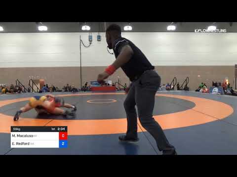 59 Kg Quarterfinal Mia Macaluso Team New York Vs Erin Redford Team Washington