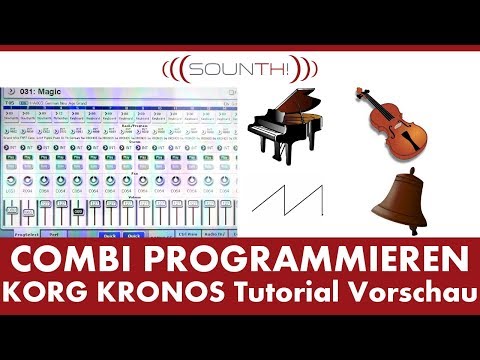 Korg Kronos - Combi Programmieren - Tutorial Vorschau