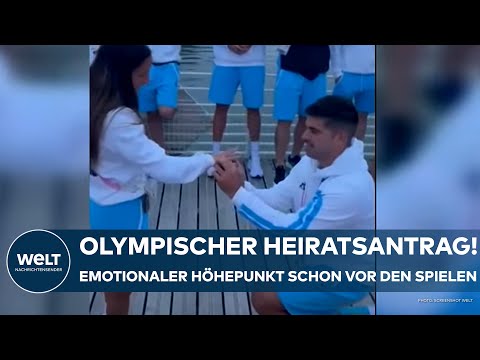 OLYMPIA 2024: Heiratsantrag auf Seine-Brücke – Argentinier hält um Hand von Teamkollegin an