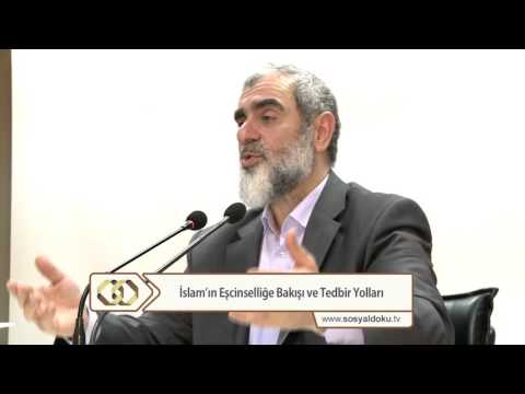 İslam’ın Eşcinselliğe Bakışı ve Tedbir Yolları - Nureddin Yıldız - Sosyal Doku Vakfı