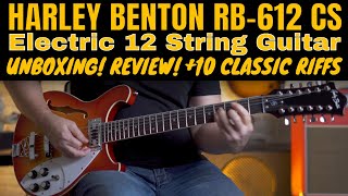 Video thumbnail for Harley Benton RB-612 Electric 12 String Guitar: Unboxing, Review, and 10 Classic Riffs! by 8 Minute Axe