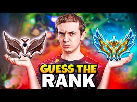 G2 Guess Your Rank In League Of Legends!