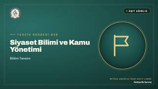 Siyaset Bilimi ve Kamu Yönetimi Mezunu İş İmkanları ve Taban Puan (2025-2026 YÖK