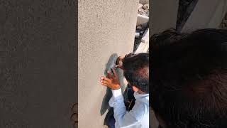 Pull out test of plaster