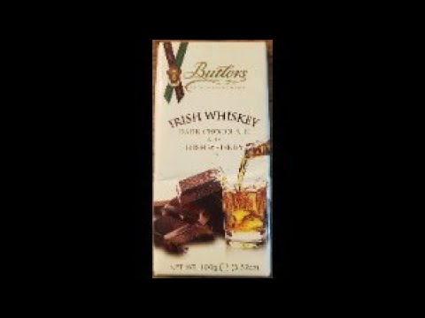 Butler Irish Whiskey Dark Chocolate Bar Review