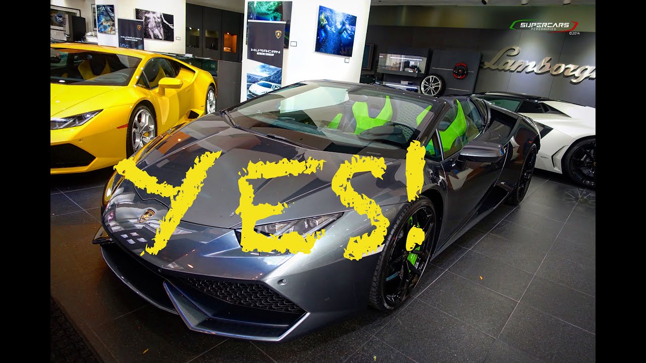 OMG: Lamborghini Huracan Spyder Features, Startup & New Roof Action