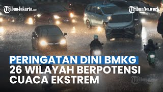 Prakiraan Cuaca BMKG Senin 10 April 2023, Waspada 26 Wilayah Berpotensi Hujan Lebat & Angin Kencang