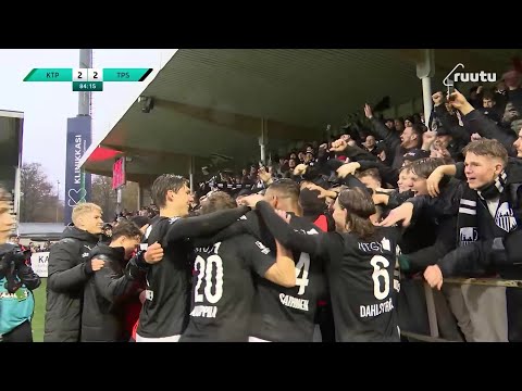 Kooste: KTP–TPS 2–3 | Veikkausliiga-karsinnan 2. osaottelu | 26.10.2025