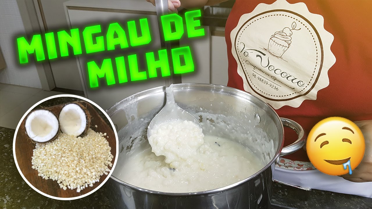 Mingau de MILHO branco | ESPECIAL FESTA JUNINA VÓ SOCORRO