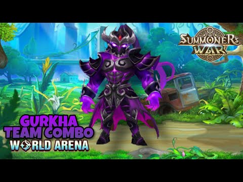 Gurkha Team Combo in World Arena - Summoners War
