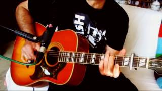 Gentle On My Mind ~ Johnny Cash - Glen Campbell ~ Acoustic Cover w/ Epiphone Dove Pro VB
