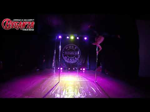 Elegan'za Estudio "Gala heroes y villanos 2018" Artista invitado "Eduardo Silva"