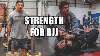 How I train STRENGTH for BJJ (Top exercises to build strength for Brazilian Jiujitsu)