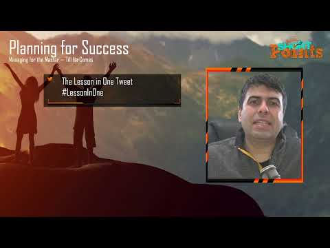 Planning for Success - Sabbath School Lesson 8, Q1, 2023