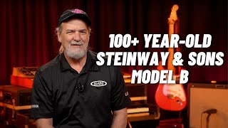 Video thumbnail for 100 Year-Old Steinway & Sons Model B Grand Piano | Let's Talk by Alamo Music Center - Pianos and Keyboards