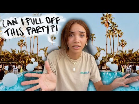 Planning my BEST PARTY YET! Luxury Resort Themed Birthday