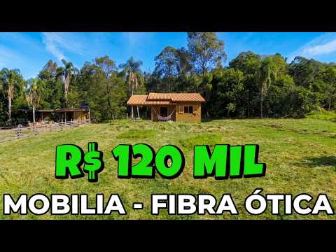 [582]CHÁCARA EM TAQUARA  CASA MOBILIADA LUZ FIBRA ÓTICA  700 M DA RS 020 R$ 120 MIL #chácara #sitio