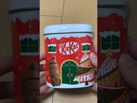 Kitkat santa chocolate #christmas #kitkat #santa