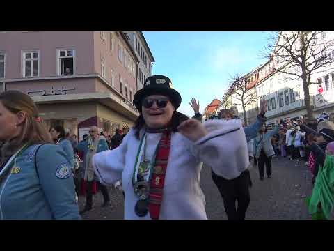 Foaset in Fulda - Rosenmontagszug 2023 - Nordend