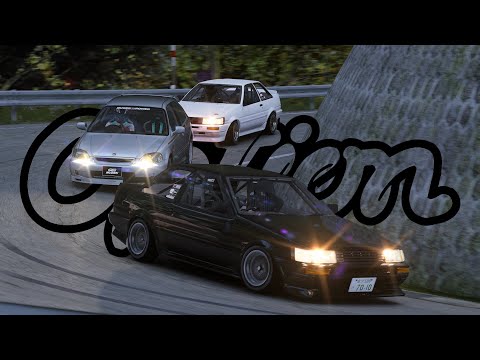 Double TROUBLE ! AE86 vs. AE86 vs. EK9 - AN6EL
