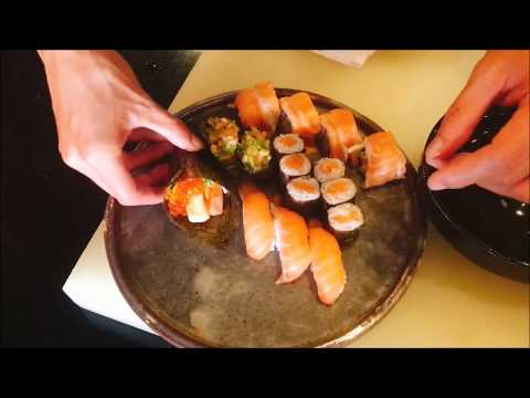 HỌC LÀM SUSHI CÁ HỒI TẠI NHÀ CÙNG ENISHI