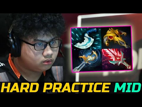 ARMEL HARD PRACTICE MID - PREPARING FOR TI10 QUALIFIER DOTA 2