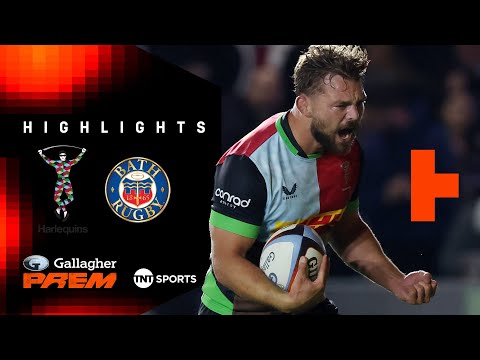 TITLE DEFENCE BEGINS! 🏆 | Harlequins vs Bath | Gallagher PREM Rugby Highlights