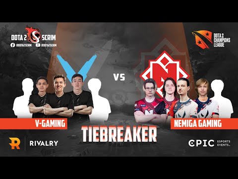 V-Gaming vs Nemiga Gaming - Winline Dota 2 Champions League S7 - Tiebreaker - B01
