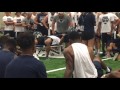Watch Penn State S Saquon Barkley Bench Press At Lift For Life
