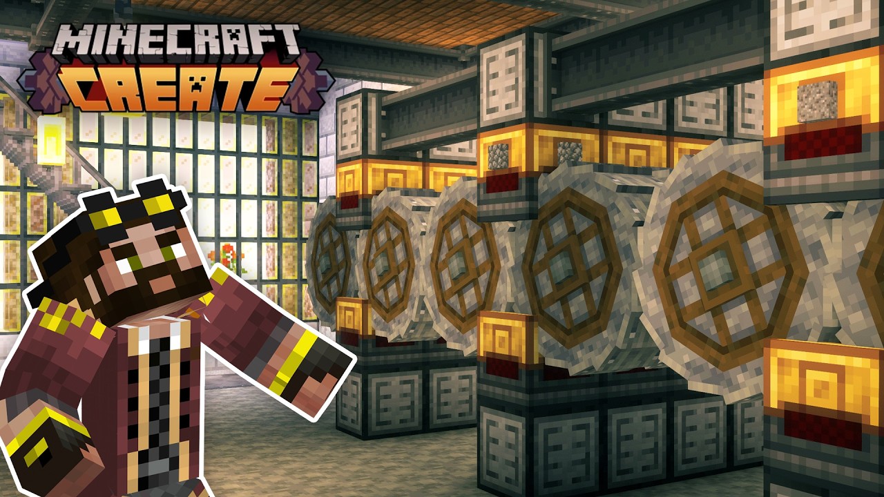 The MEGA FACTORY begins in Minecraft Create Mod [#24]