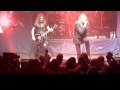 Saxon - Warrior, Battle Cry, Sixth Form Girls and Man and Machine medley (Live @ Train - Århus)
