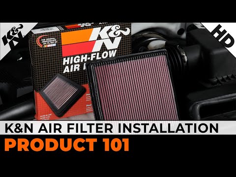 K&N Air Filter Installation