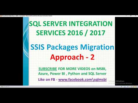 SSIS Tutorial for beginners