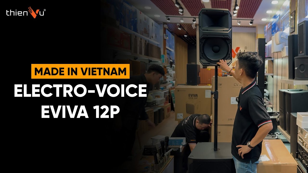 video Loa Subwoofer ElectroVoice Eviva 18SP Chính Hãng 0
