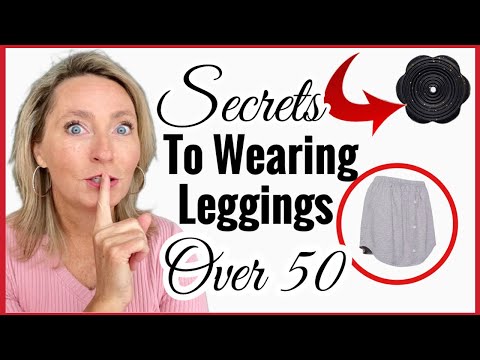 ✅ Secrets To Wearing Leggings Over 50 | NOBODY TALKS...