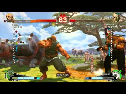 Bullcat [Gouken] vs RINO719 [Sagat] SSF4 Japanese Online Ranked Matches - TRUE HIGH-DEF