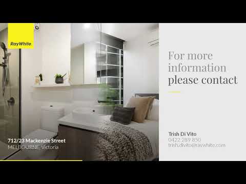 712/23 Mackenzie Street, Melbourne, VIC 3000, 2 Bedrooms, 1 Bathrooms, Apartment