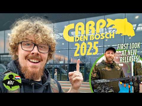 BIGGEST Carp Show in Europe! 🎣 Exclusive Gear, Famous Anglers & More - Carp Den Bosch 2025 🎉