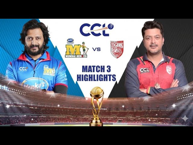 Mumbai Heroes vs Bengal Tigers Highlights | CCL 2026 – Match 3 | Watch Full on JioHotstar