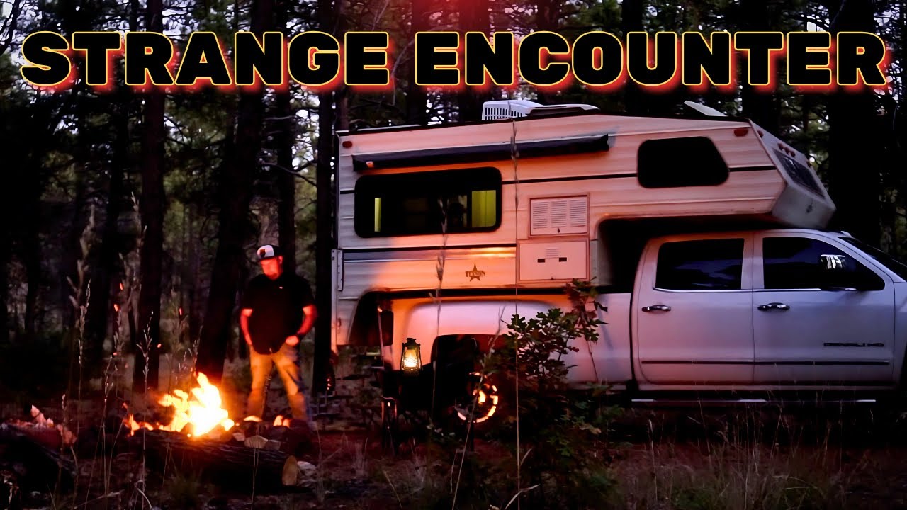 My Most Disturbing Forest Encounter While Solo Camping - Caught on Camera!!
