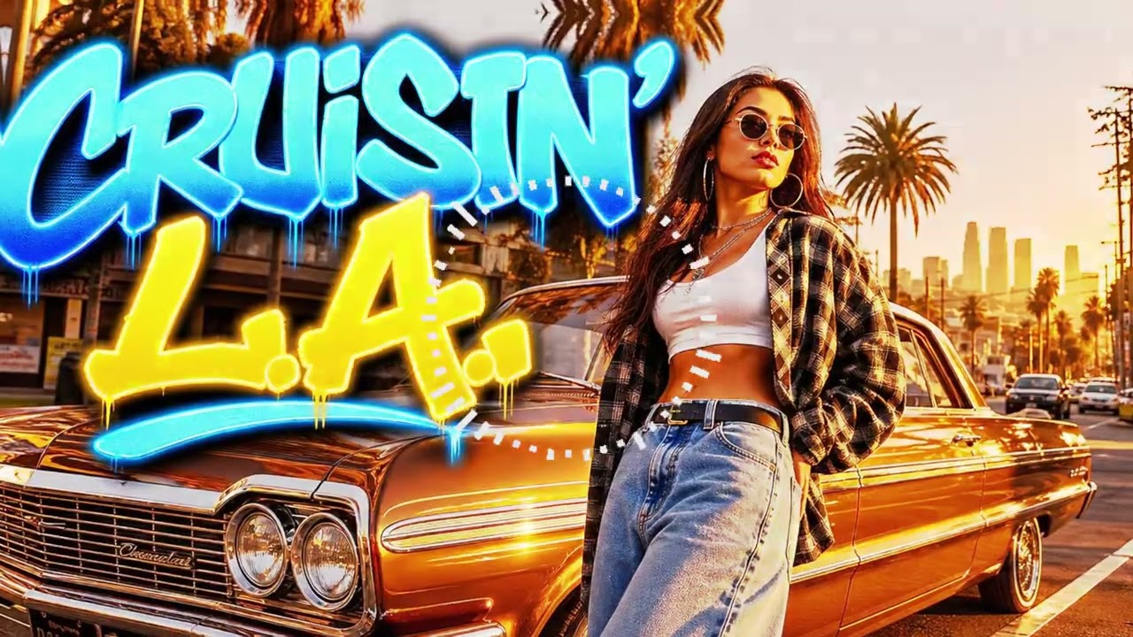 🌙 California Streetlights | Old School Hip Hop Funk Vibes 🌴🚘