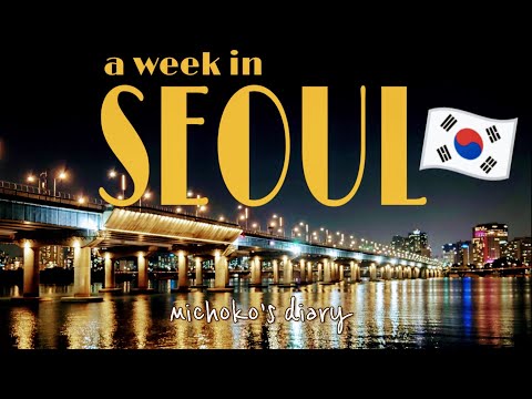 [Vlog coreano🇰🇷] Primeira viagem solo a Seul 8 noites e 9 dias ep.1 | Yeouido à noite com vista para o rio Han | Café Layered no The Hyundai | Supermercado e Mercado Dongdaemun | Yongsan | Yeongdeungpo Marriott | Caminhando pela cidade |