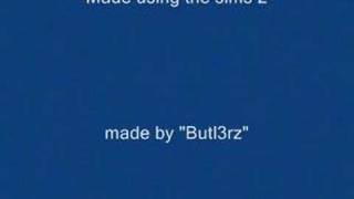 Loner in Love - Busted - music vidio using The Sims 2