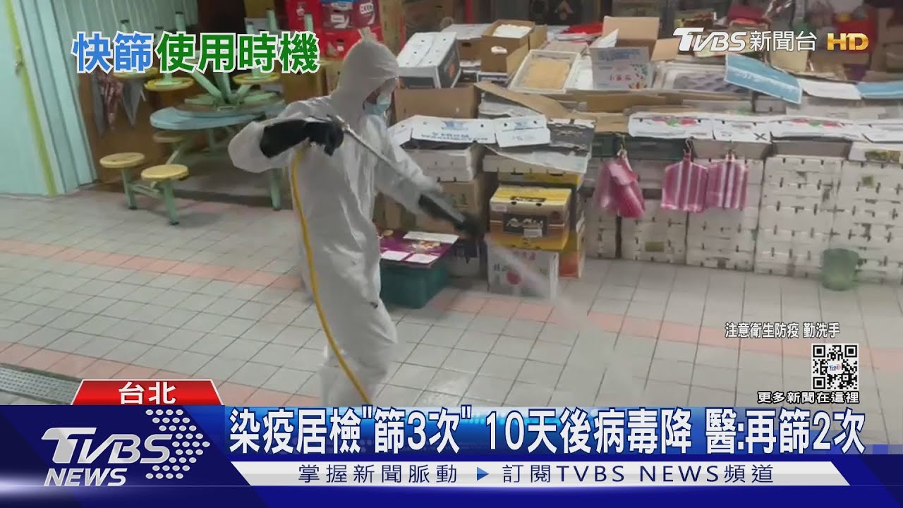 染疫居檢「篩3次」!10天後病毒降 醫:再篩2次