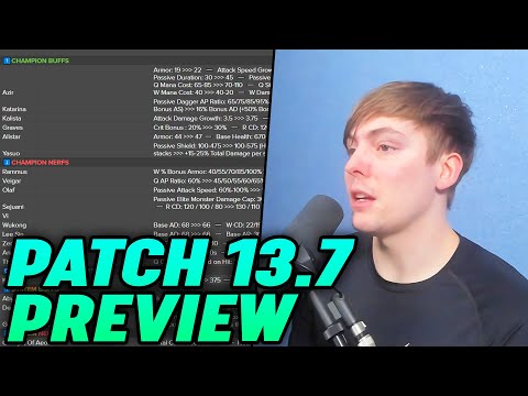 LS | Patch 13.7 Preview Rundown