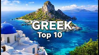 Top 10  Greek Islands Nobody Talks About | 2026 | 4k