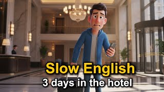 I Spent 3 Days at a Hotel Alone | Complete Hotel English From Check-in to Check-