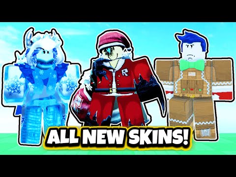 ALL NEW CHRISTMAS EVENT SHOP SKINS in FORSAKEN PATCH v3.5.3! (WINTER UPDATE)